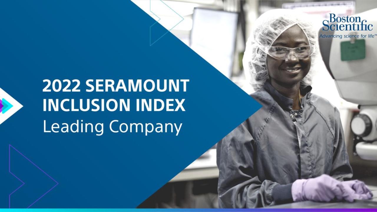 Banner reading "2022 Seramount Inclusion Index Leading Company"