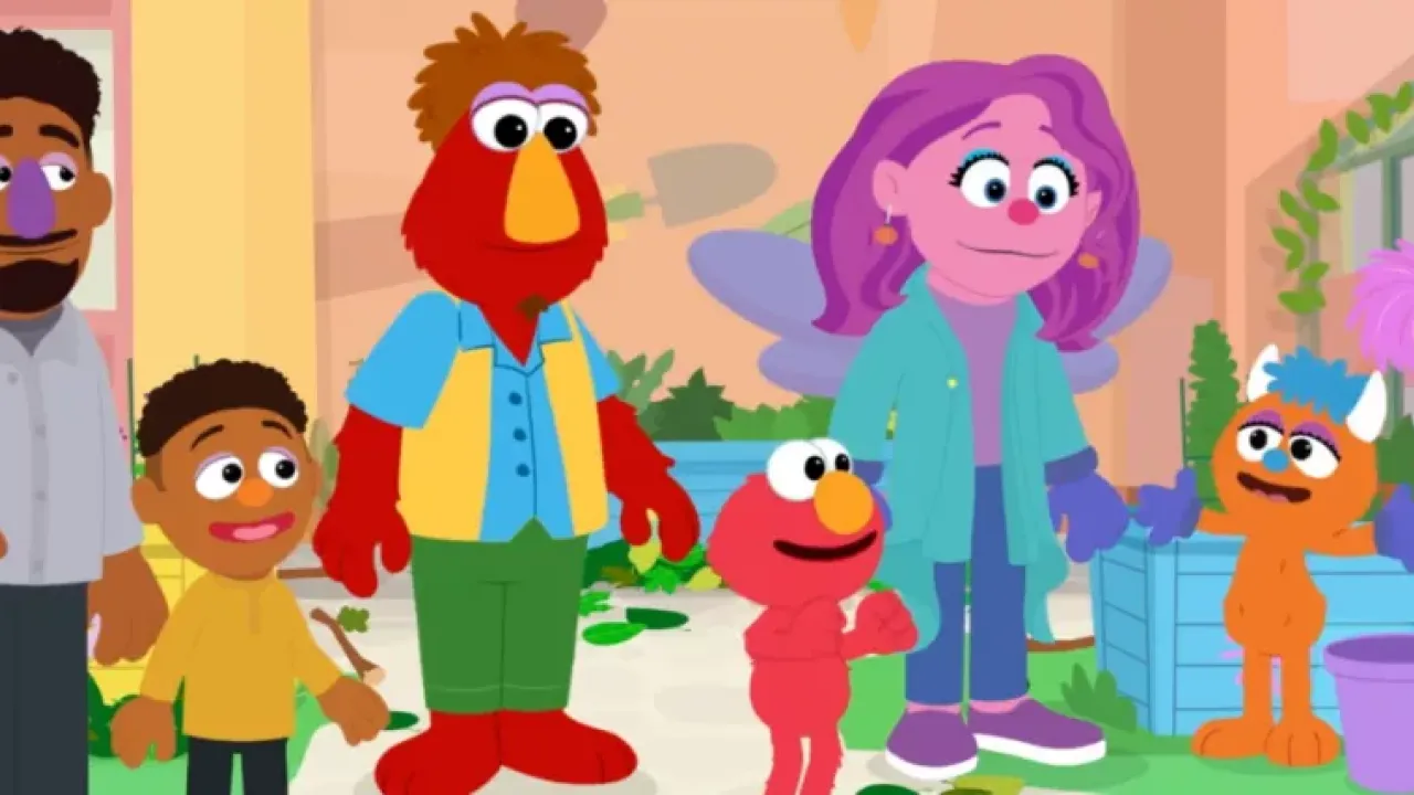 drawing of a group of characters