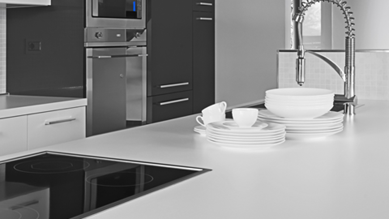 kitchen showing appliances and sink