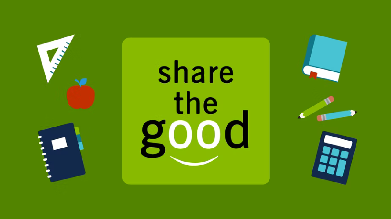 "share the good"