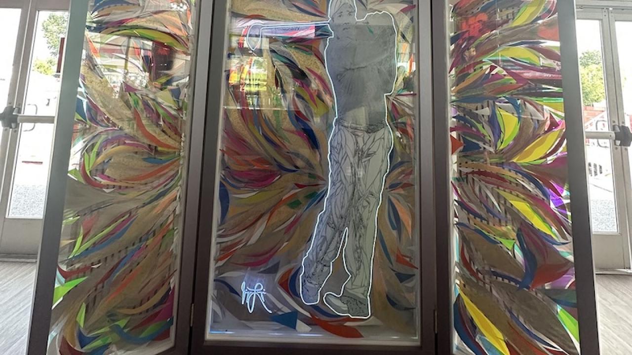 In a display of artistic innovation and athletic homage, 3M unveiled "Shimmering Victory,” a captivating art installation honoring the 2024 3M Open Champion, Jhonattan Vegas.  