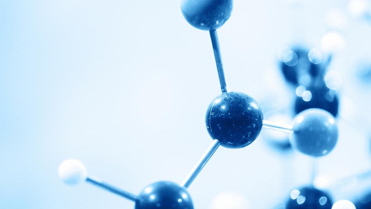 Close up of a chemical compound