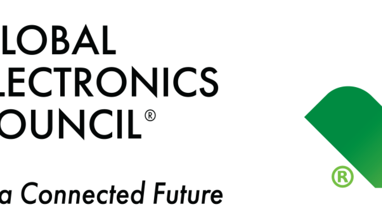 Global Electronics Council Logo with Tagline "Sustainability for a Connected Future" on the left, EPEAT Logo on the right