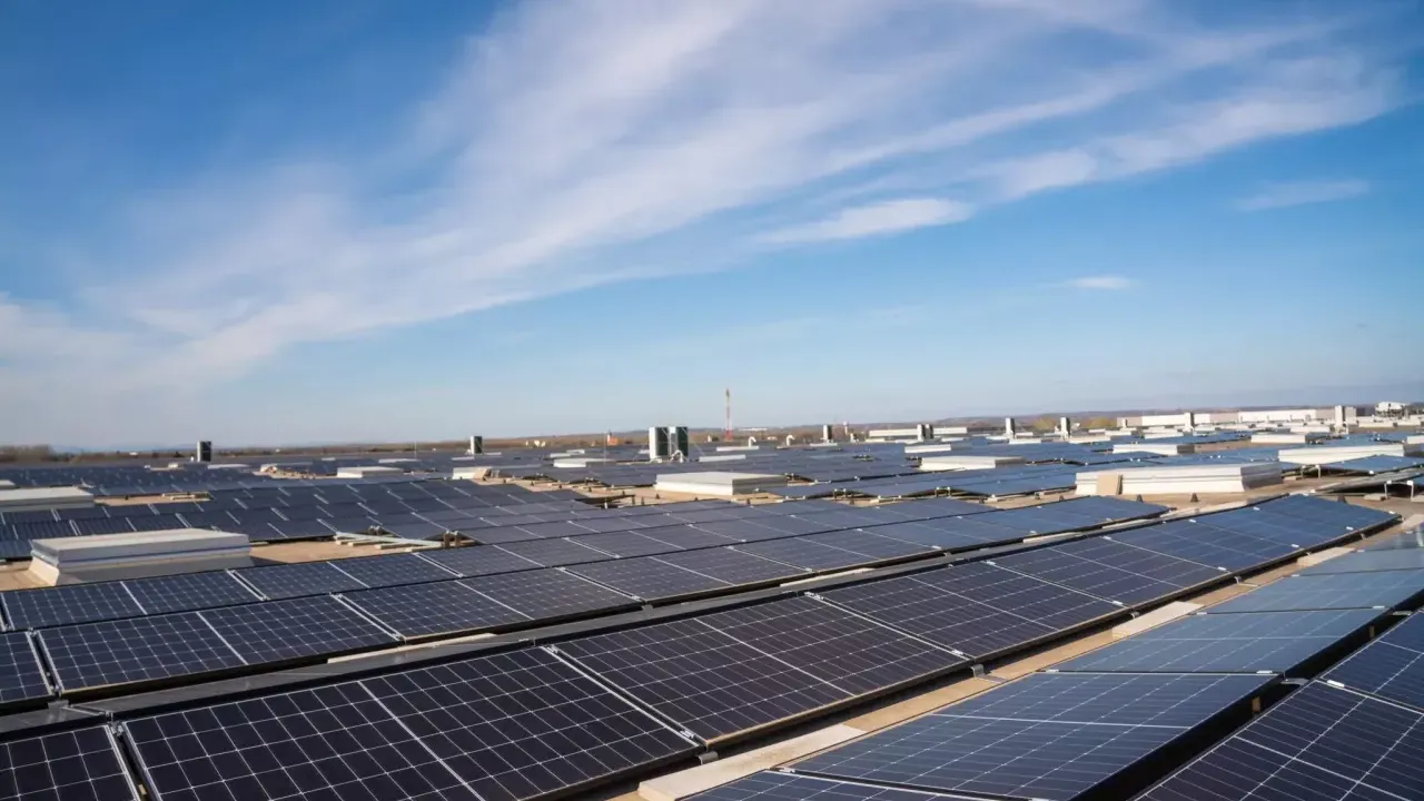 Solar panels 