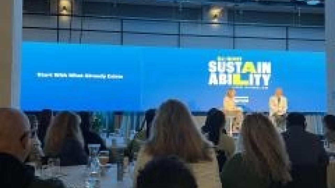 Cascale member Reformation at Sourcing Journal Sustainability Summit