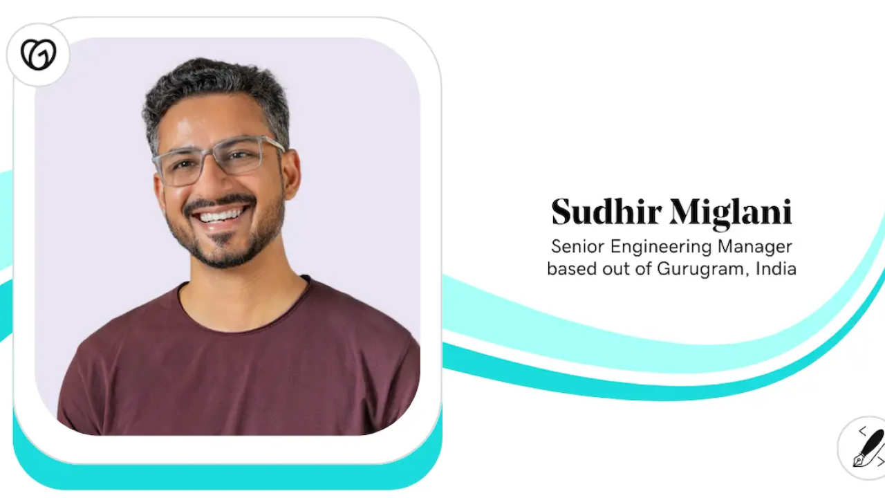 Sudhir Miglani, Senior Engineer, GoDaddy.