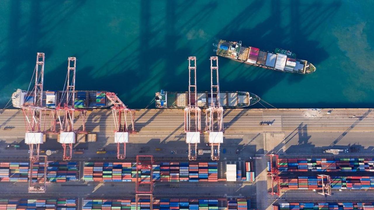 Supply Chain Sea Port