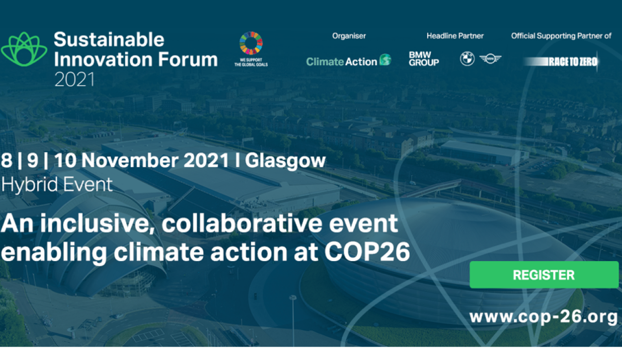 Sustainable Innovation Forum Poster