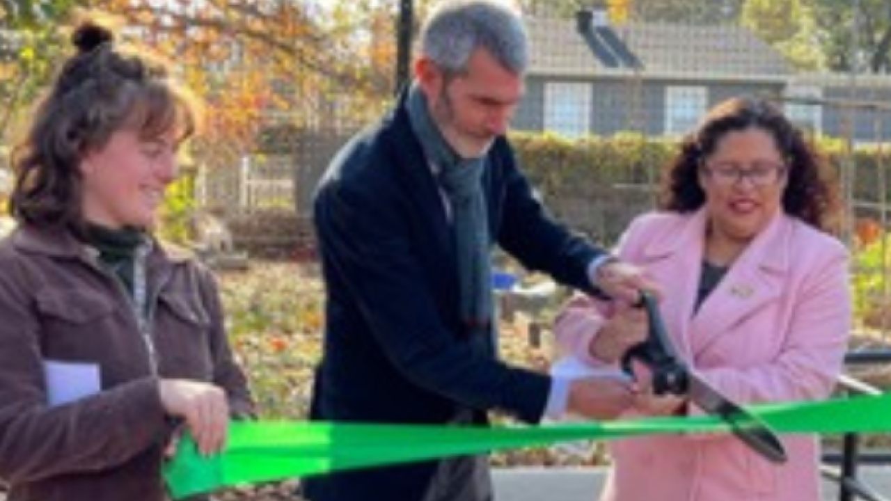 Ribbon cutting