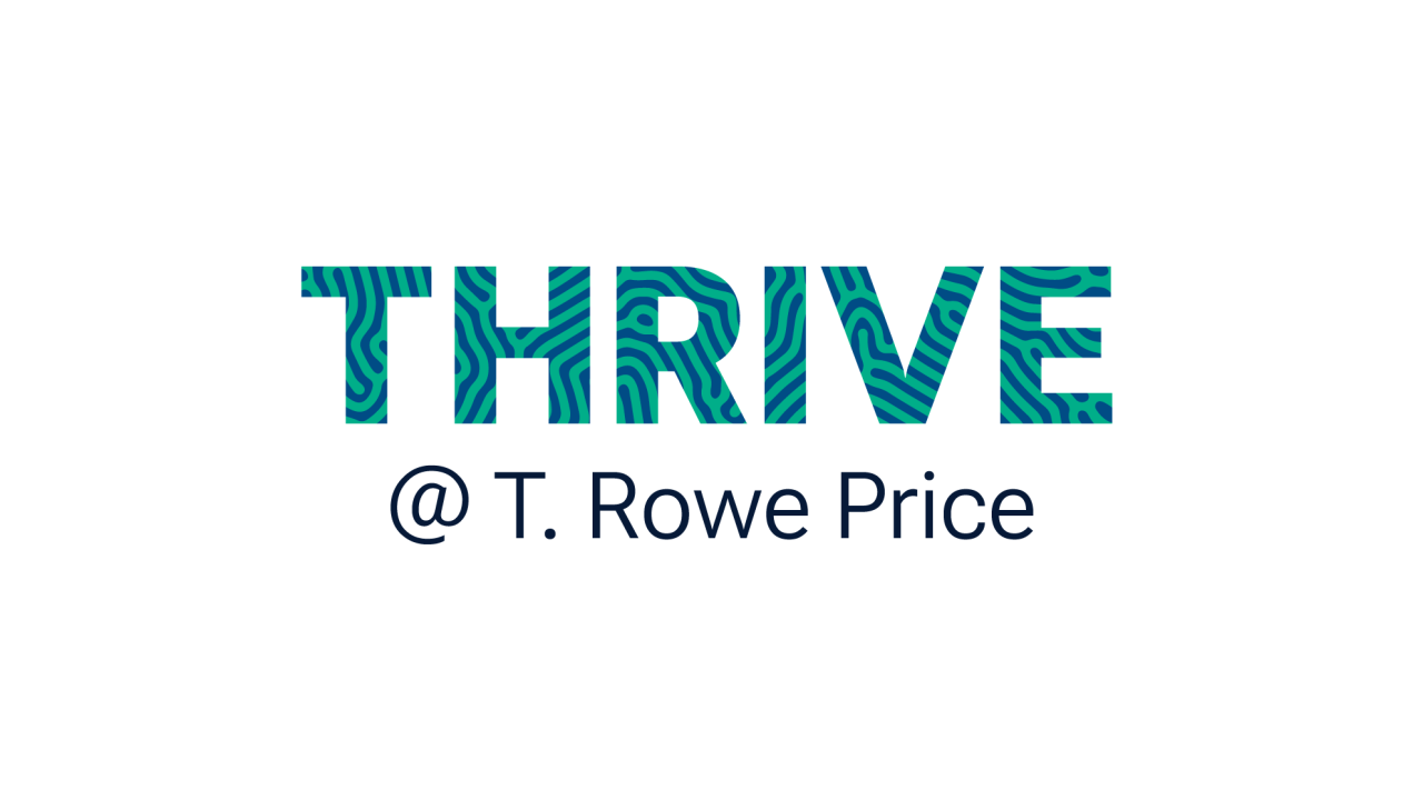 THRIVE @ T. Rowe Price logo