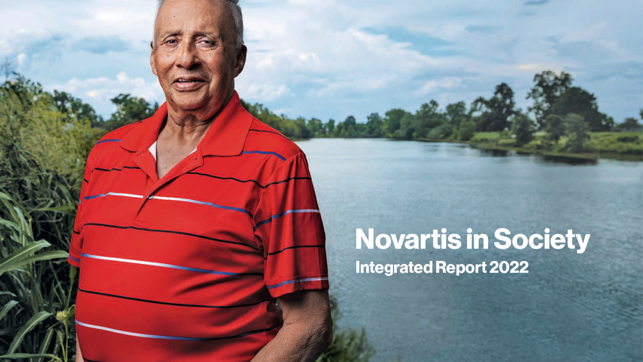Novartis 2022 Report cover
