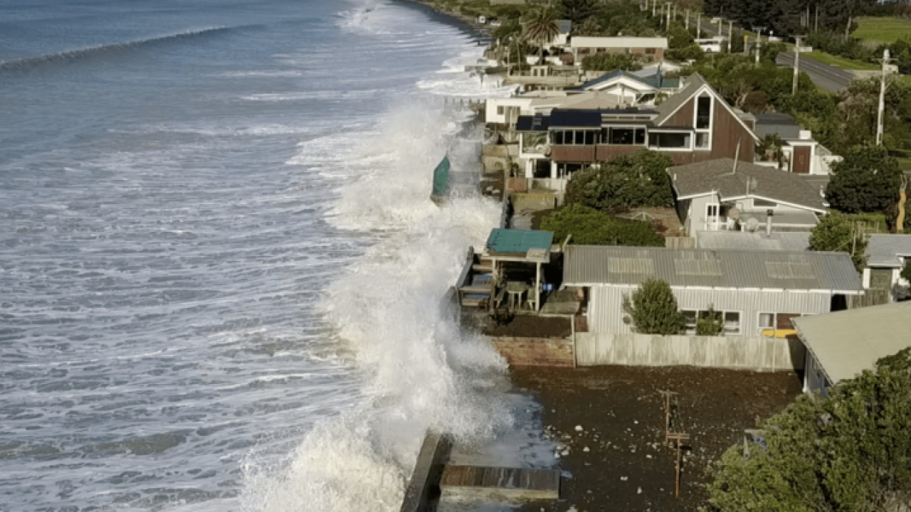 Surging Ocean Waves