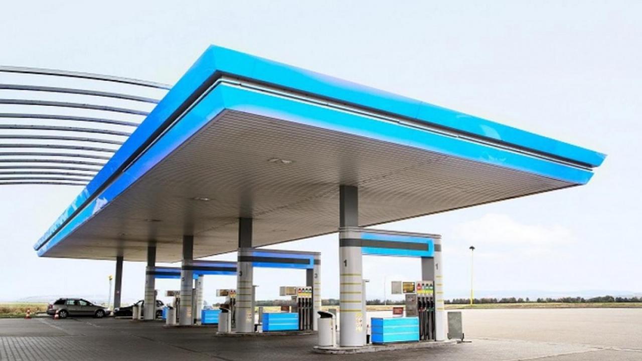 gas station