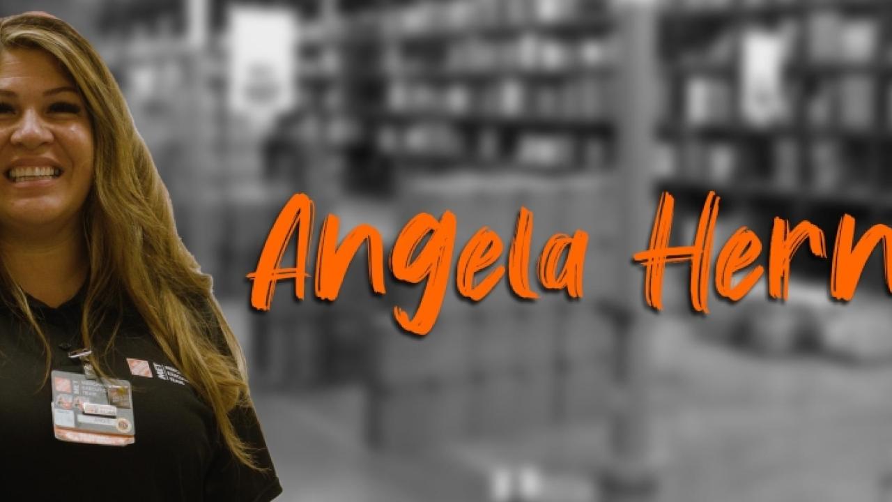 Angela Hernandez shown in her store.