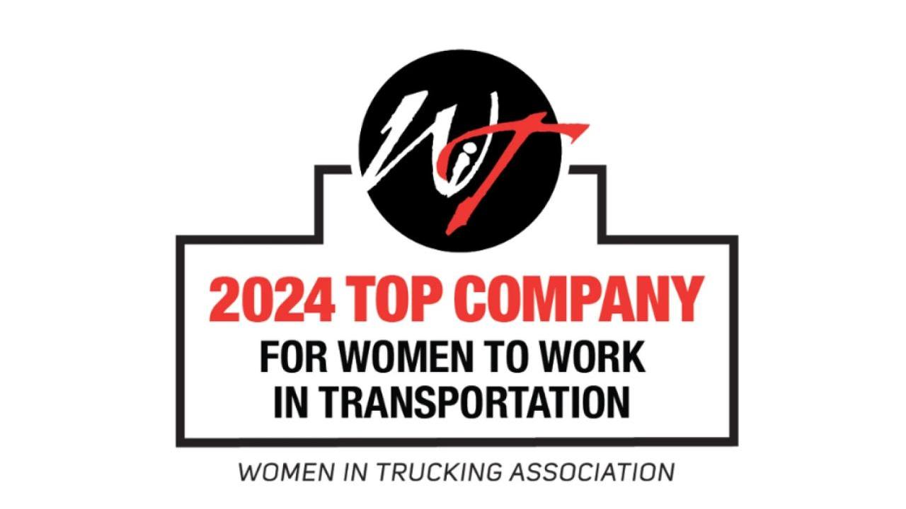 2024 Top Company for Women to Work in Transportation logo