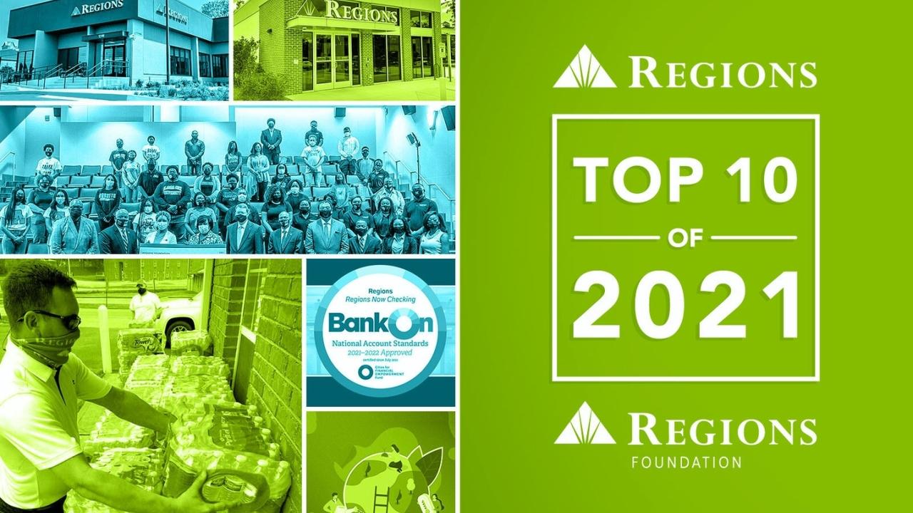 Regions Top 10 of 2021