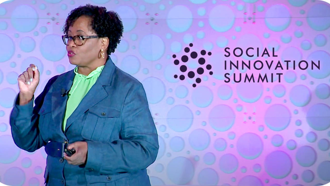 Lynette Bell at Social Innovation Summit