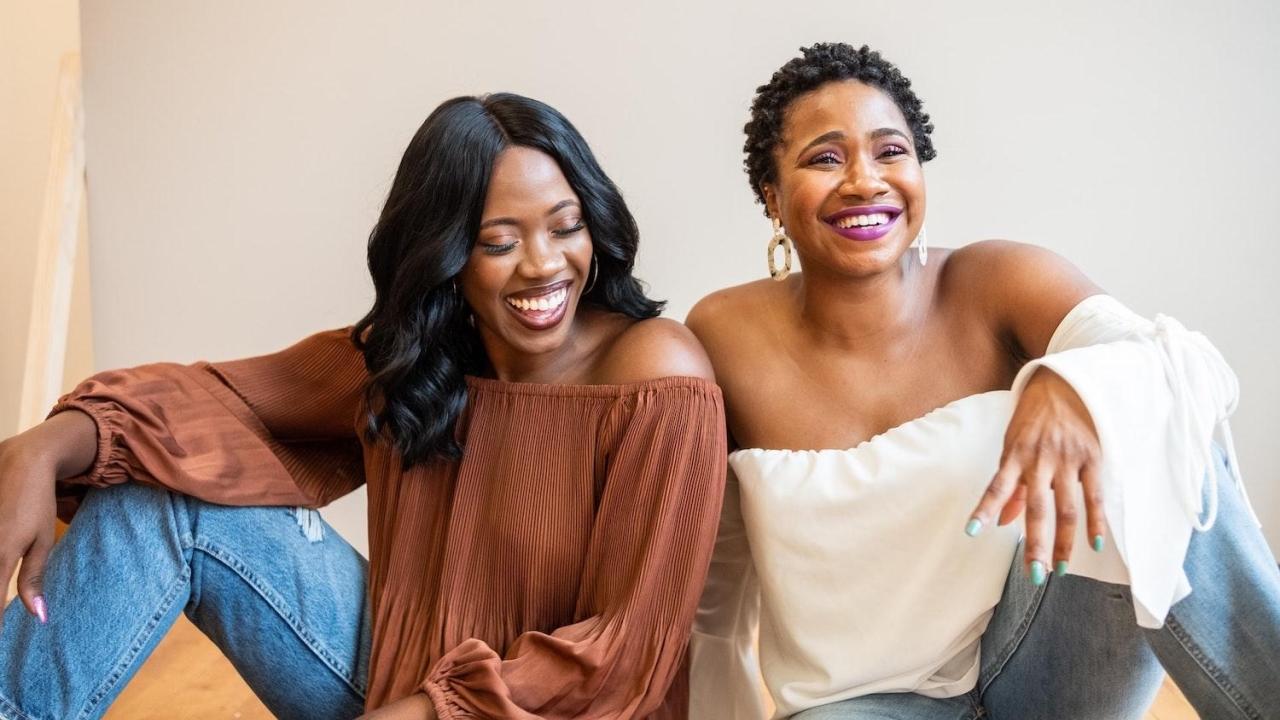 Two Black Women Friends
