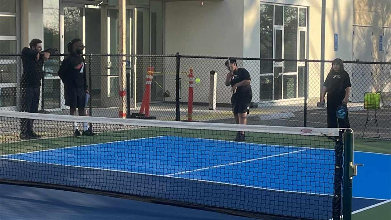 Students learn squash and pickleball, and also receive tutoring, mentorship and more at San Diego-based Access Youth Academy, a nonprofit that the U.S. Bank Foundation supports through Community Possible grants.
