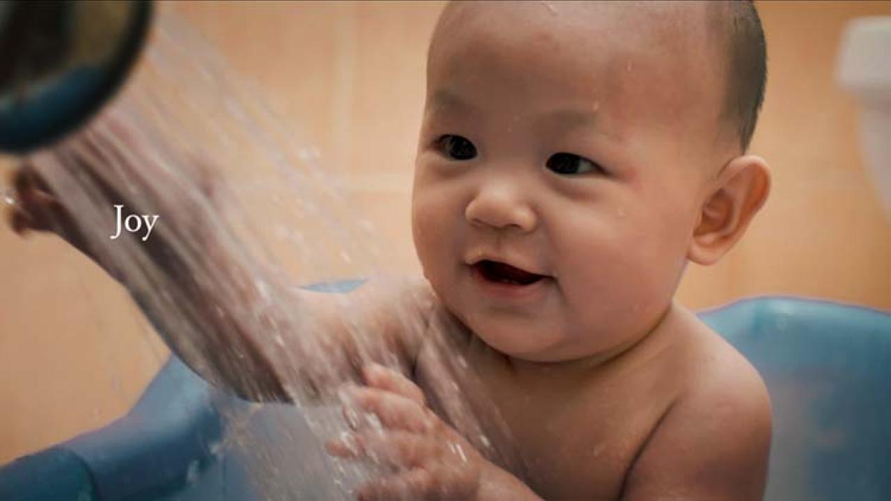 baby in bathtub
