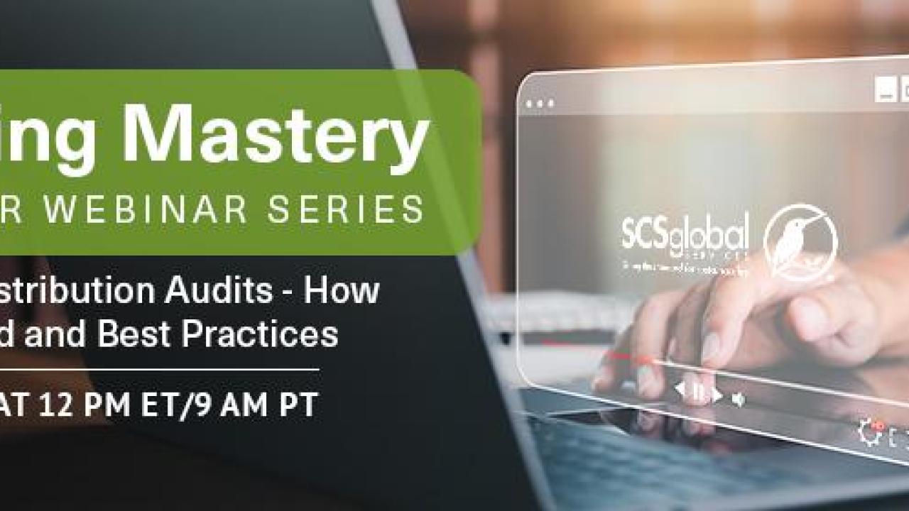 Webinar: Storage & Distribution Audits - How to Get Started and Best Practices