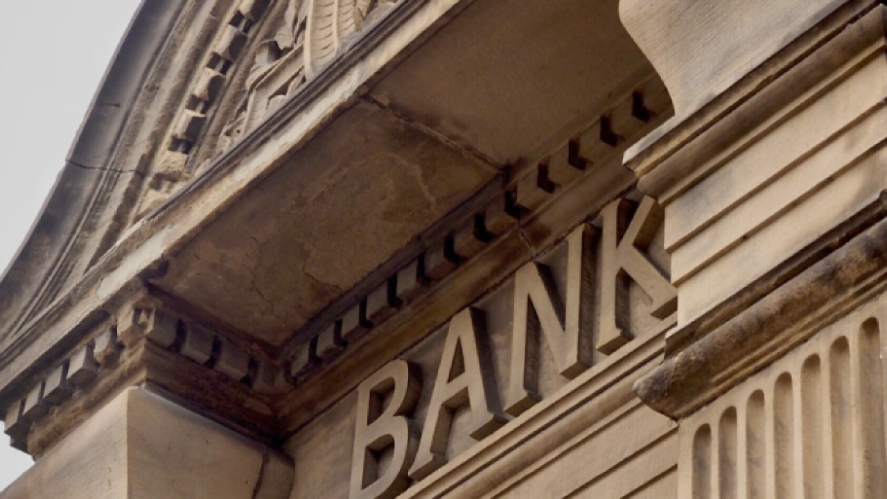 Bank facade