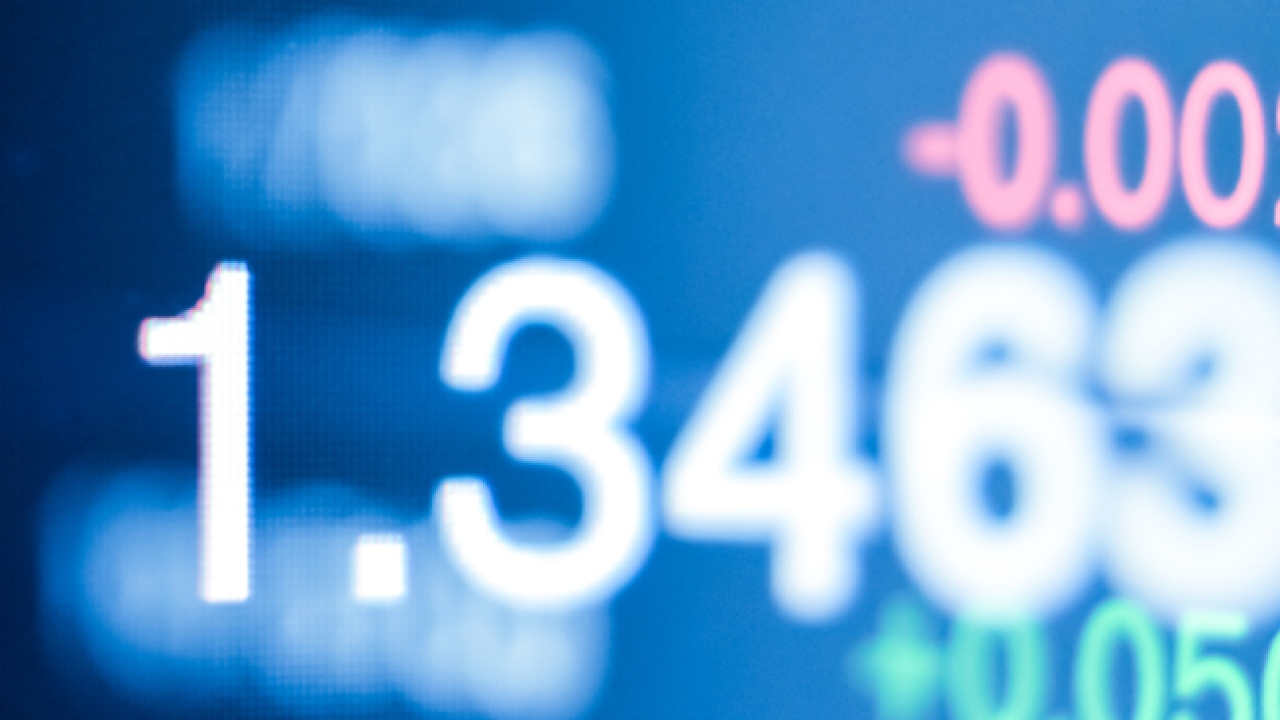 graphic of stock prices