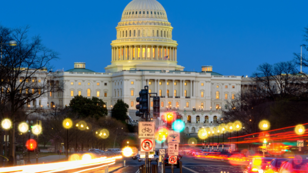 Capital building from the street