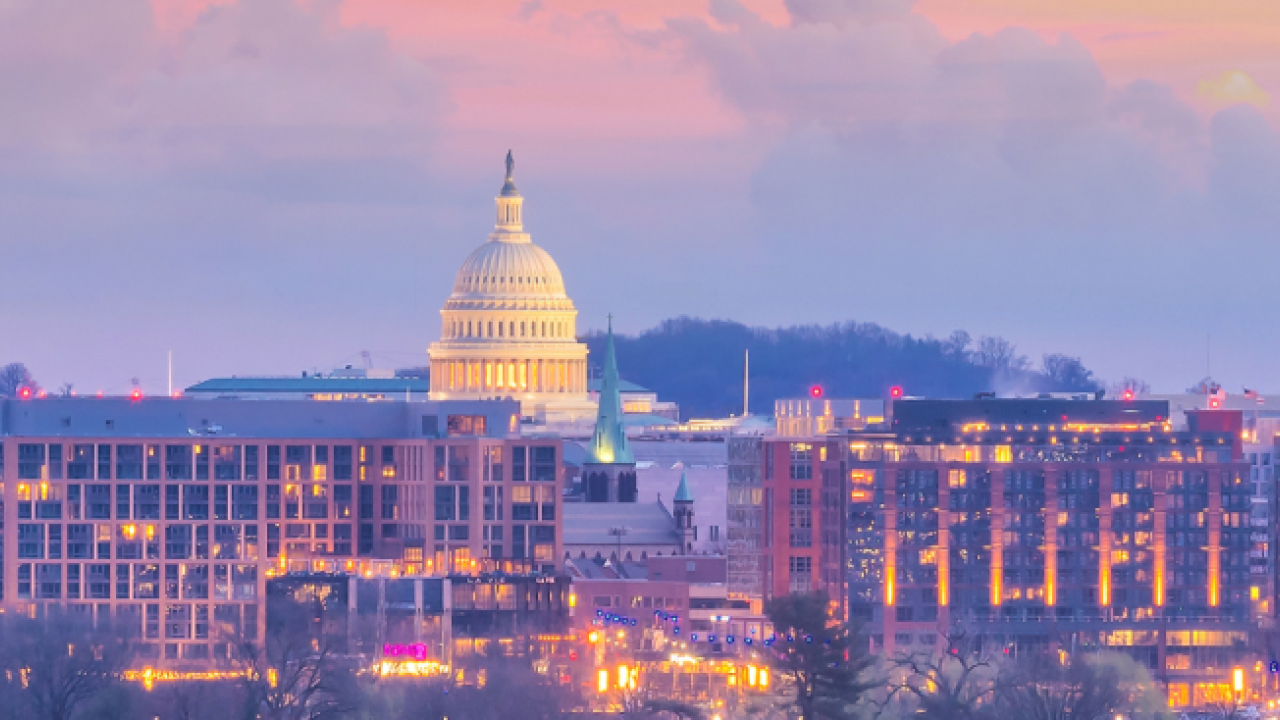 capital building from afar