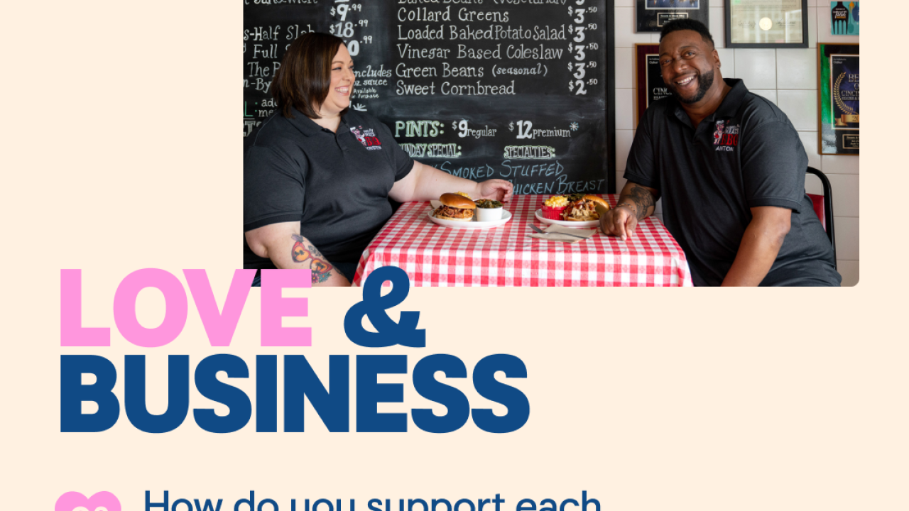 LOVE & BUSINESS: How do you support each other's personal ambitions AND business goals?