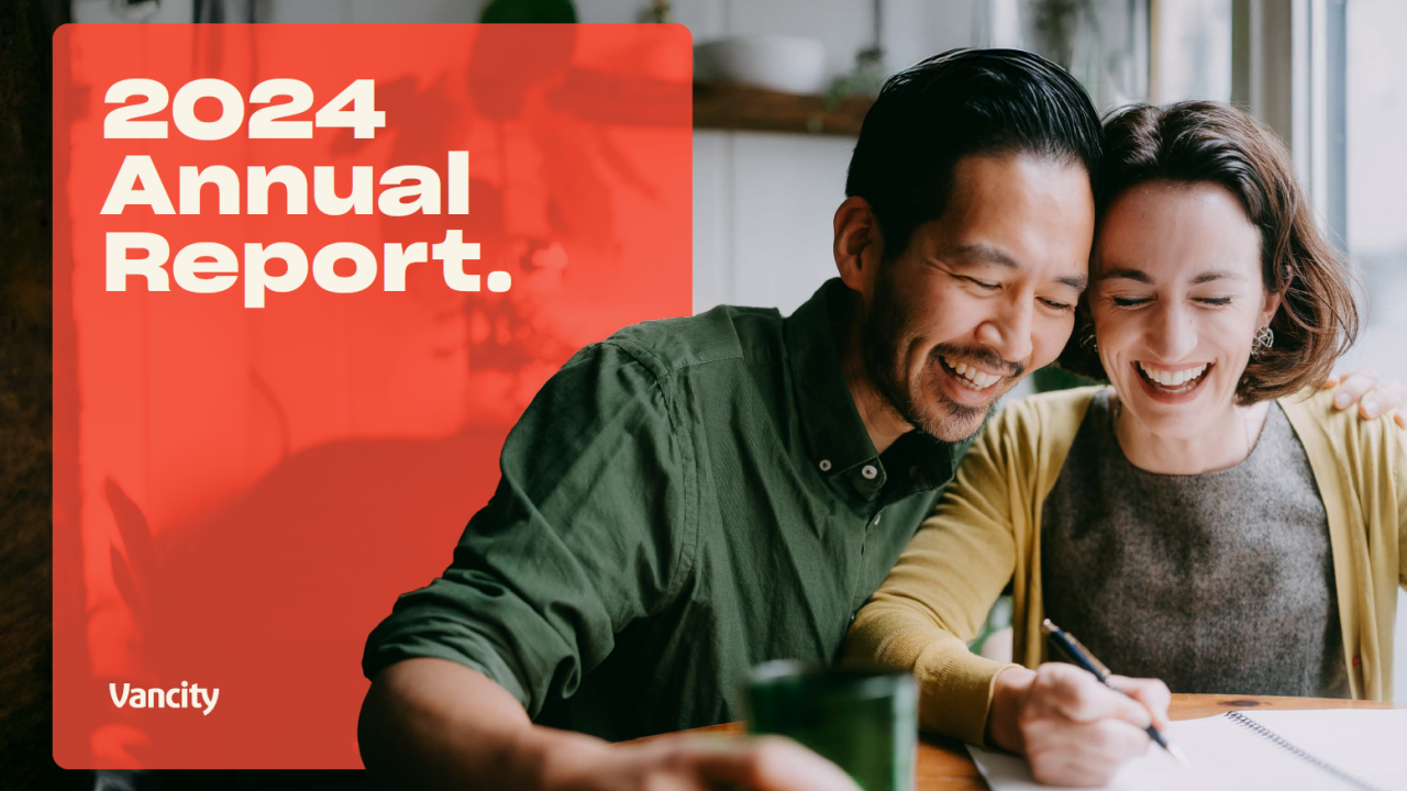 Vancity 2024 Annual Report cover