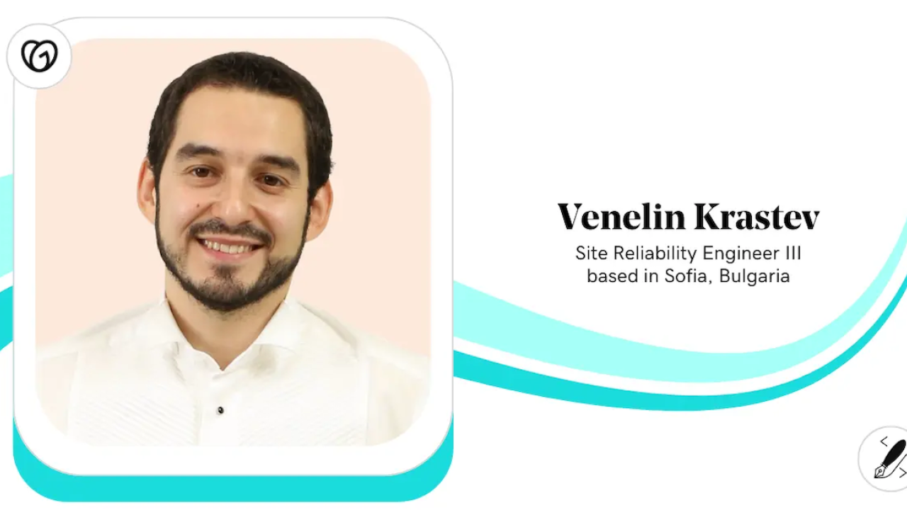 Venelin Krastev, Site Reliability Engineer, GoDaddy.
