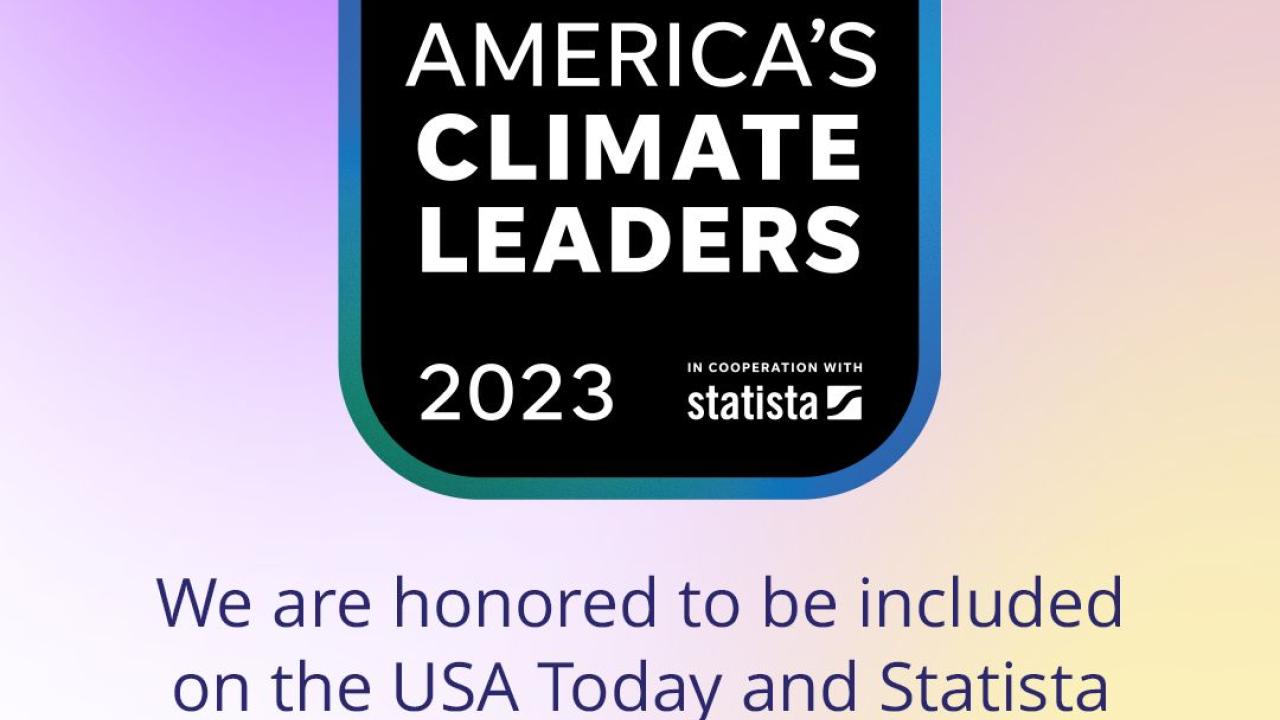 USA Today America's Climate Leaders 2023