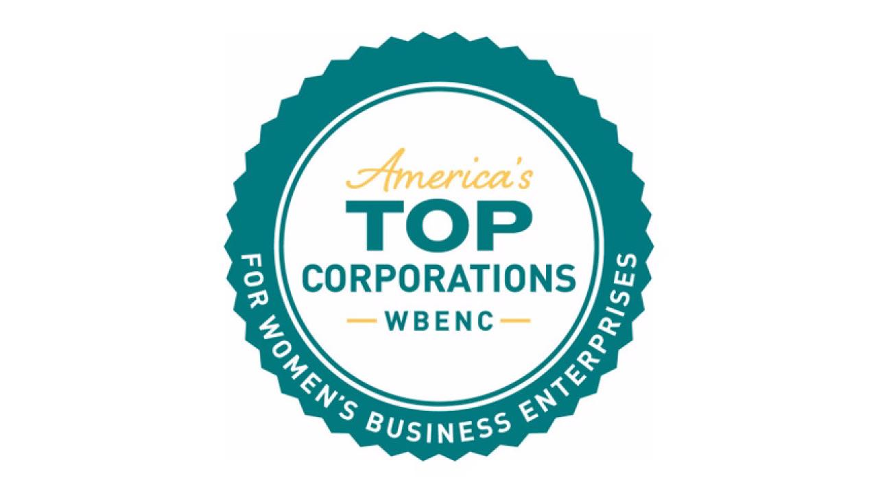WBENC logo "America's Top Corporations for Women's Business Enterprises"