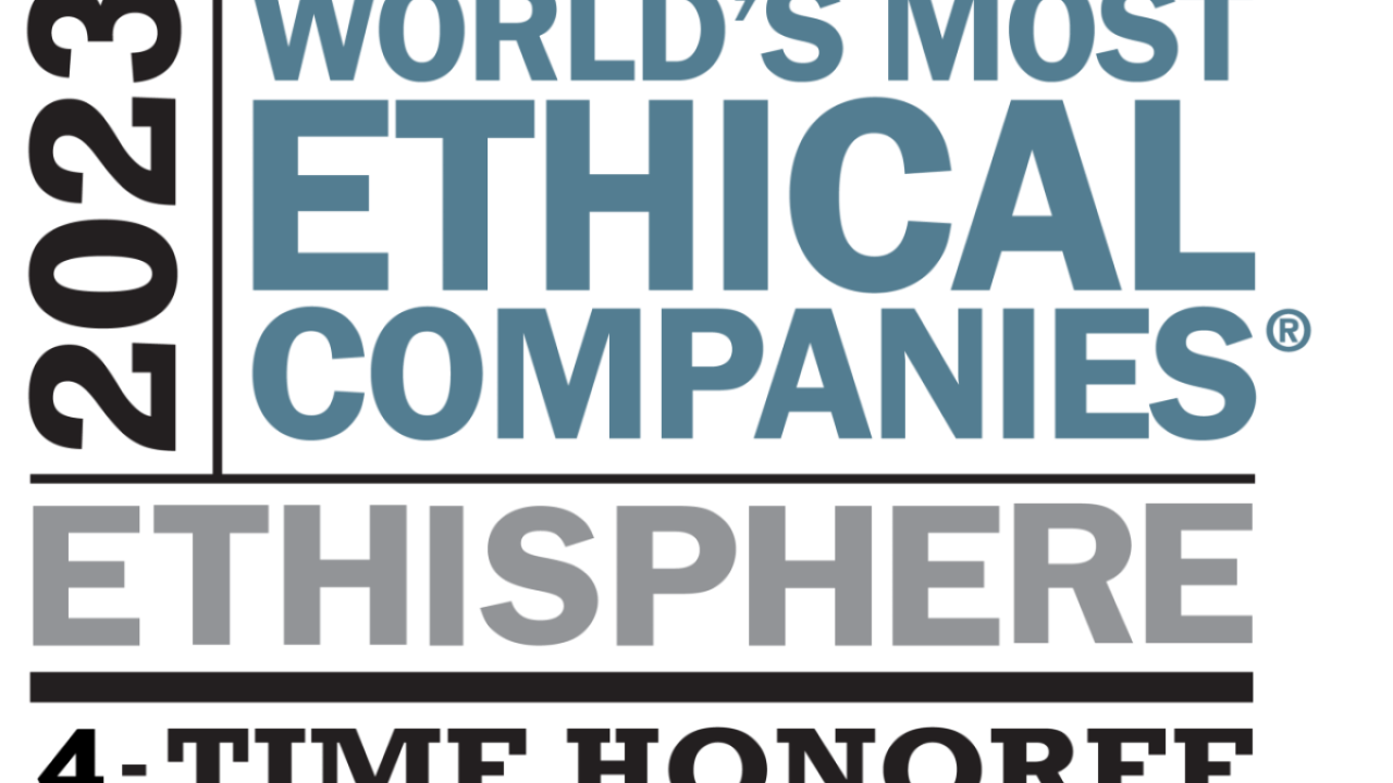 2023 World's Most Ethical Companies Ethisphere 4-time Honoree