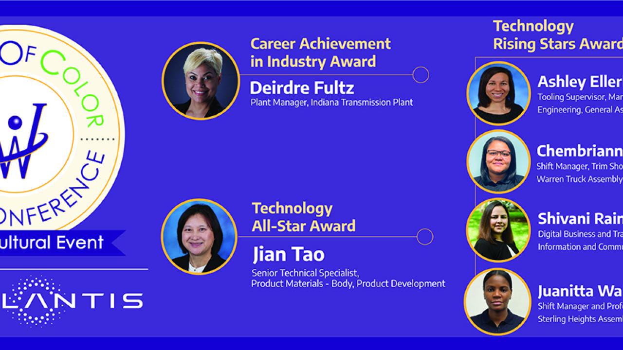 Stellantis Women of Color Earn Recognition at Annual STEM Conference