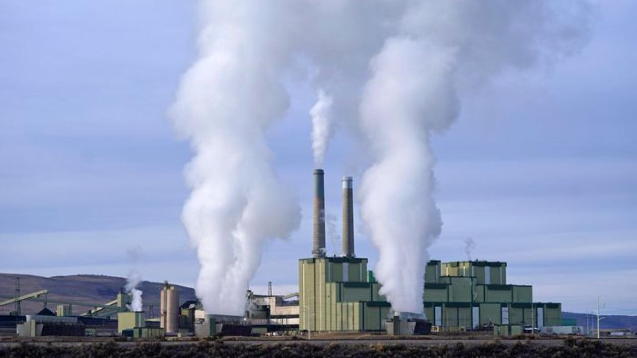 A coal-fired power plant in Craig, Colo.