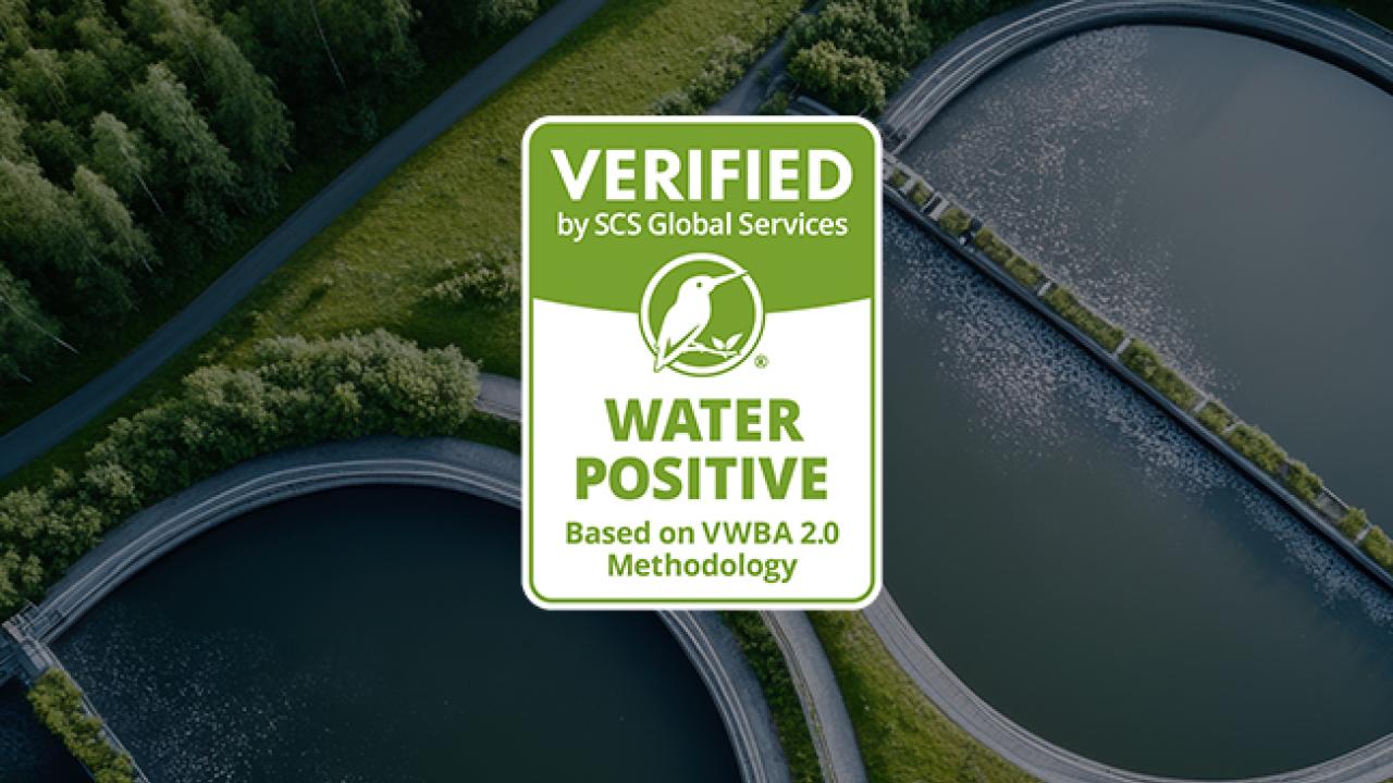 SCS Global Services Launches Water Positive™ Verification Services