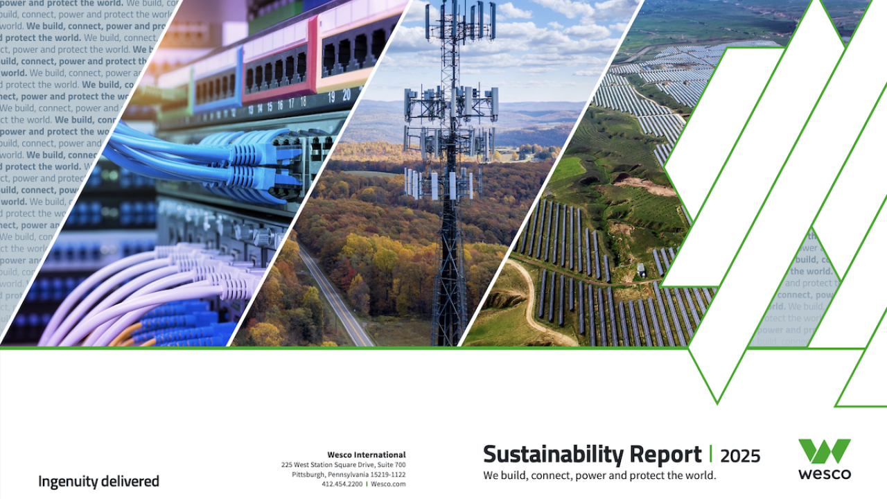 Wesco Sustainability Report 2025.