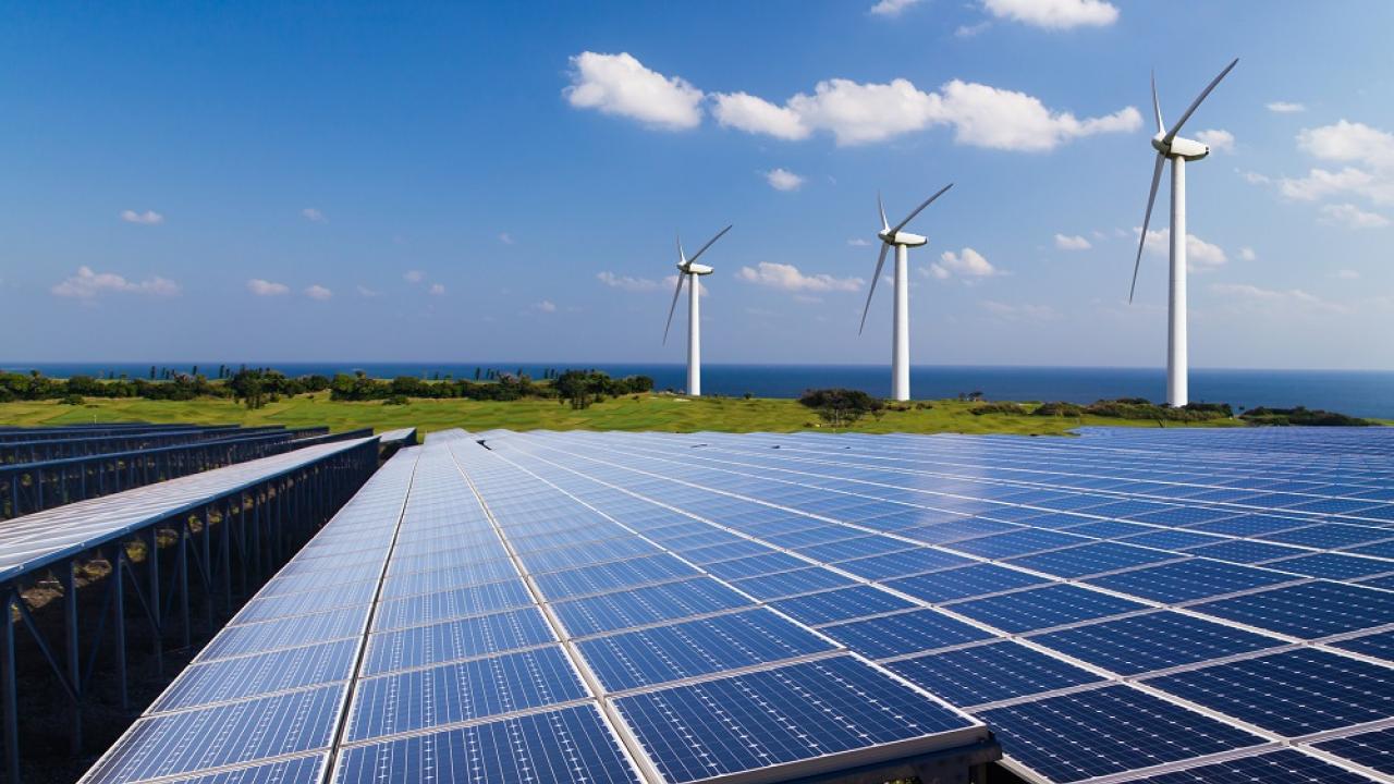 Wind and Solar farm