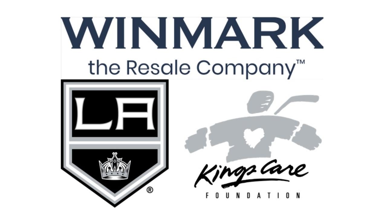 LA Kings and Winmark Corporation logos