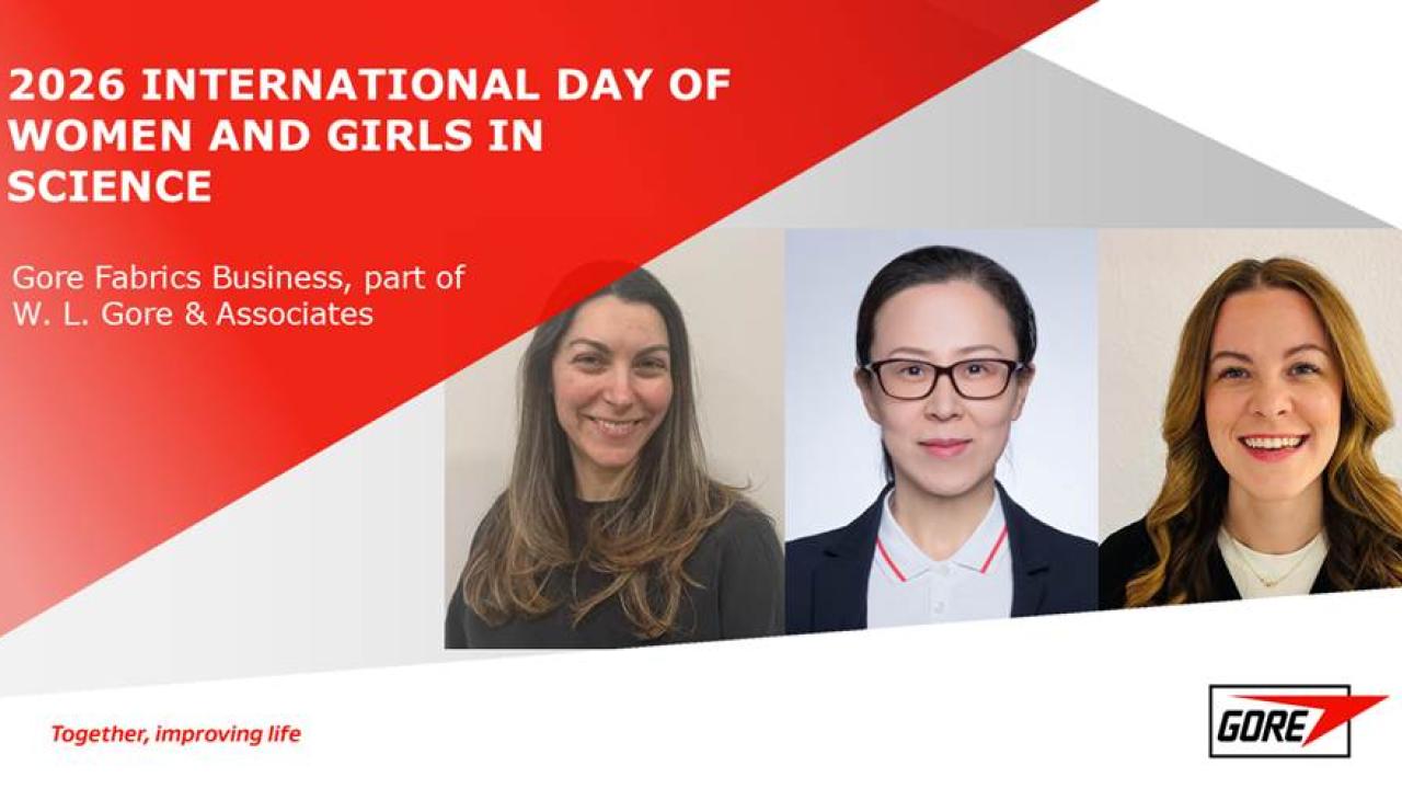 "2026 INTERNATIONAL DAY OF WOMEN AND GIRLS IN SCIENCE" above photos of three women
