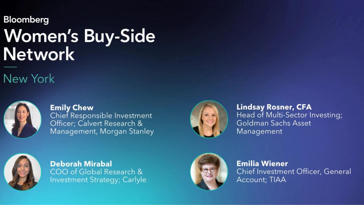 Bloomberg Women's Buy-Side Network New York. Profile of four leaders.