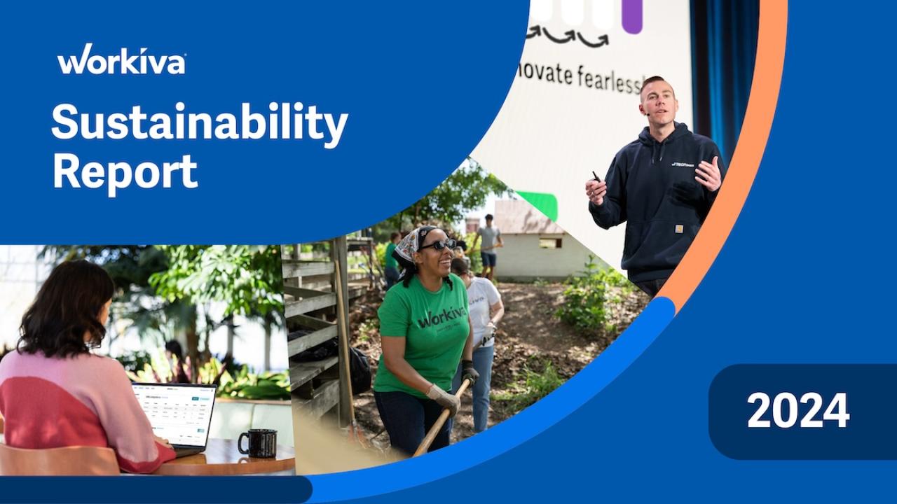 Workiva 2024 Sustainability Report