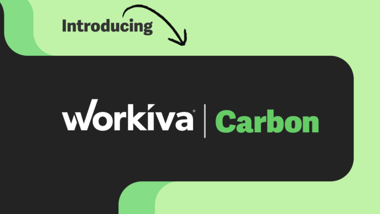 Introducing Workiva Carbon.