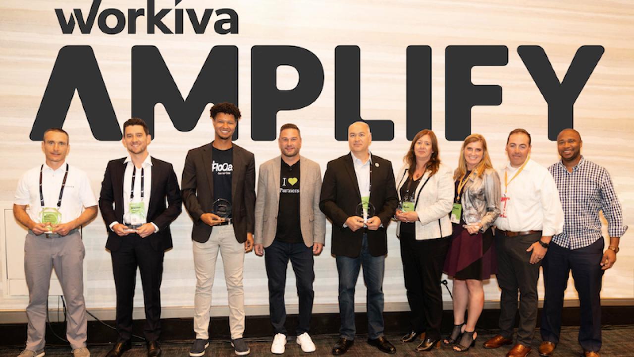 2022 Workiva Partner of the Year Award Winners 