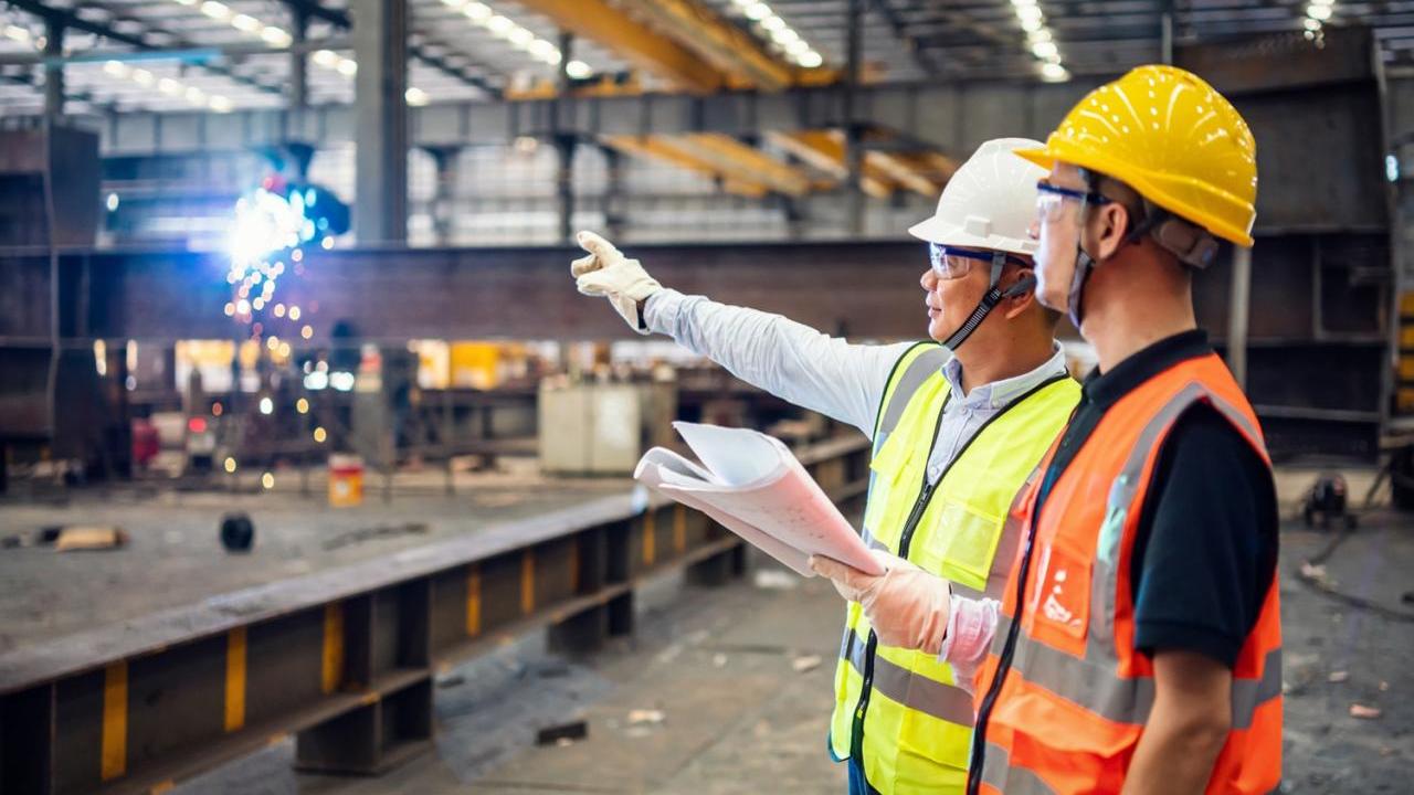 Employees in PPE