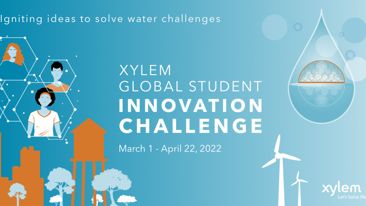 Xylem Global Student Innovation Challenge poster