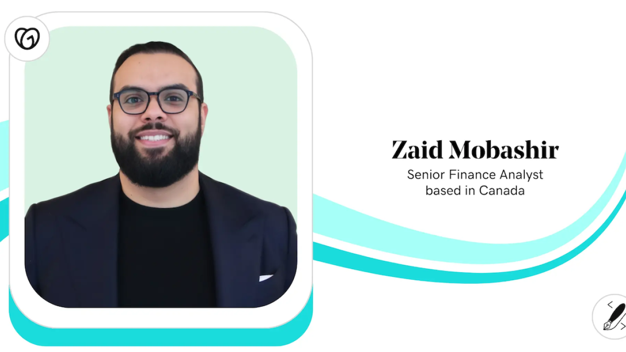 Zaid Mobashir, Senior Finance Analyst, GoDaddy.