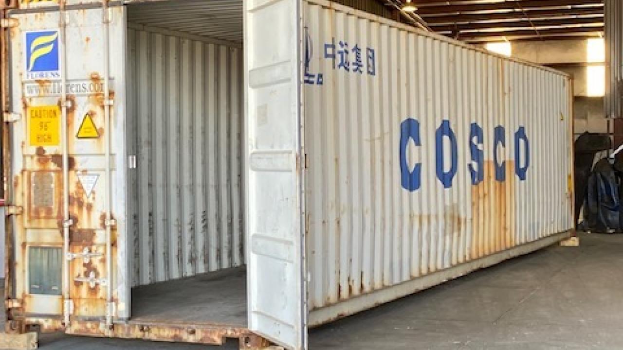 Shipping Container Before